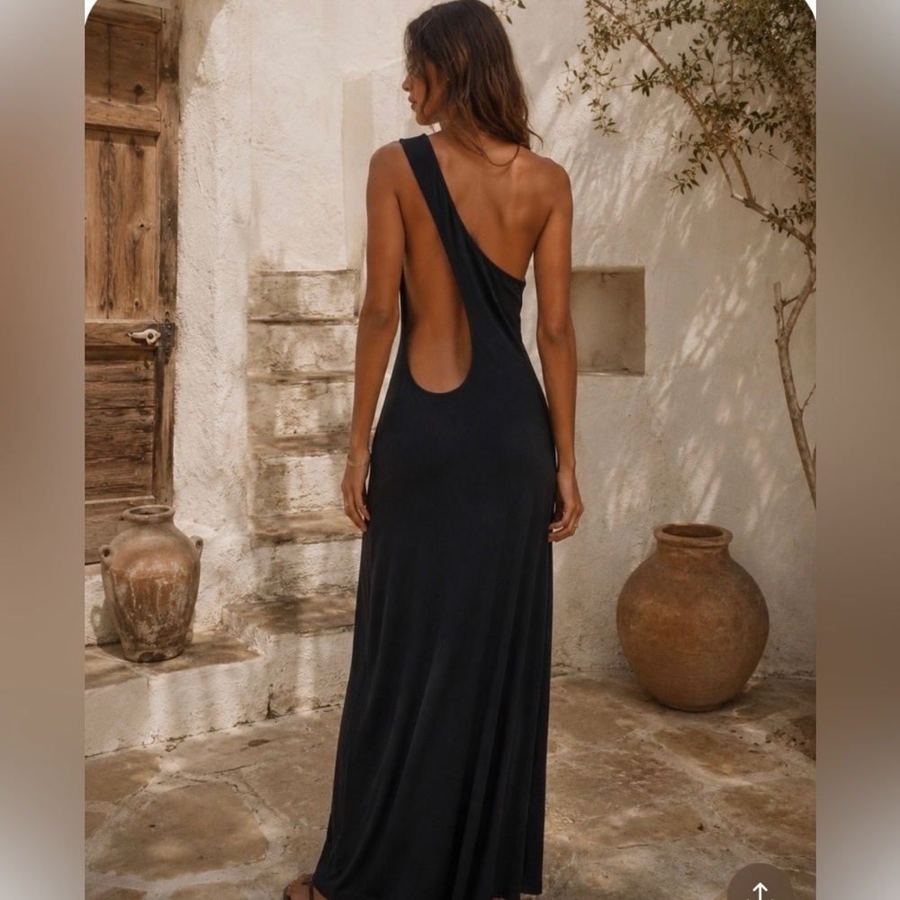 Free People Beach Ribbed Saturday Night Maxi Dress